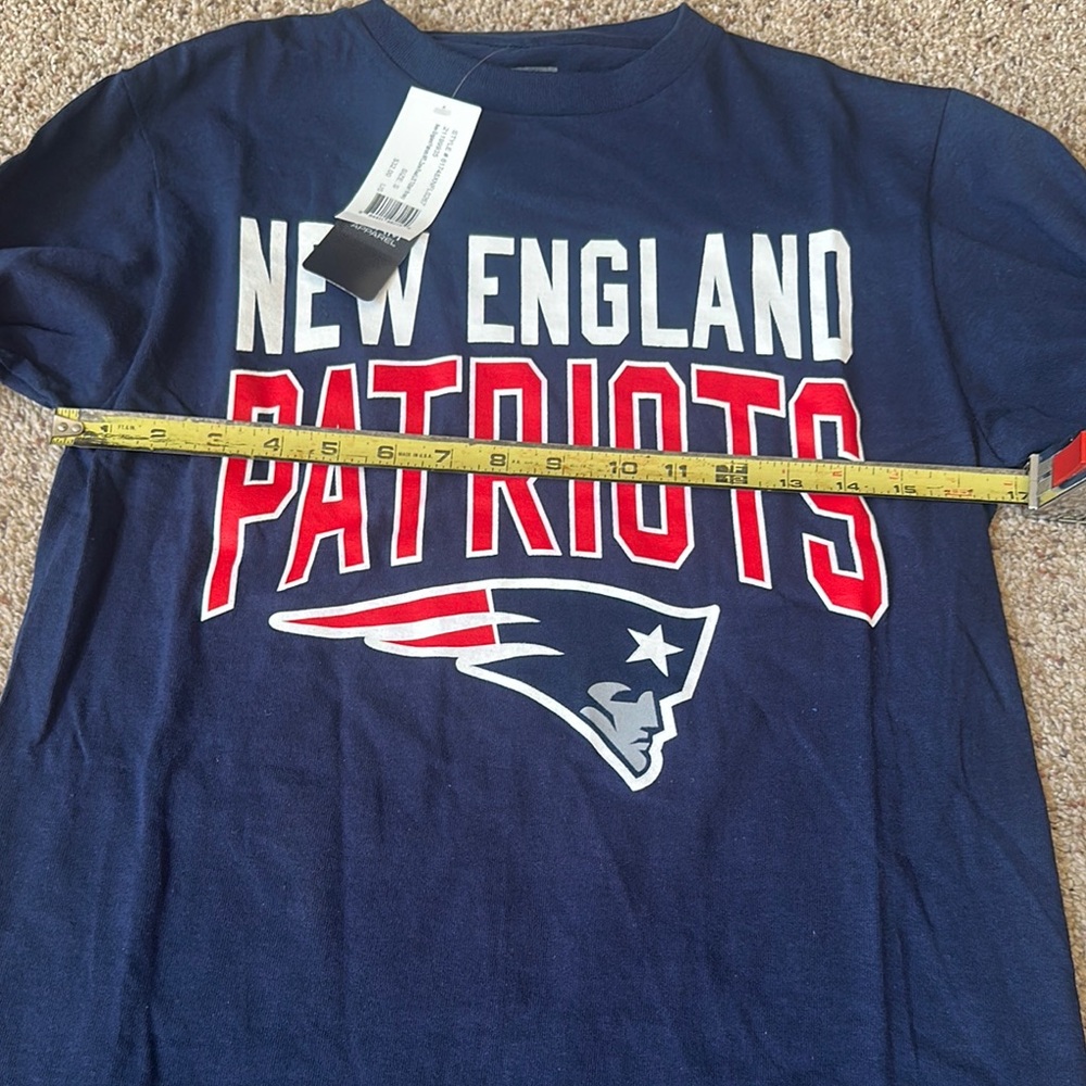 NFL New England Patriots Junk Food Clothing Long Sleeve Patriots Tee NWT - Picture 7 of 10